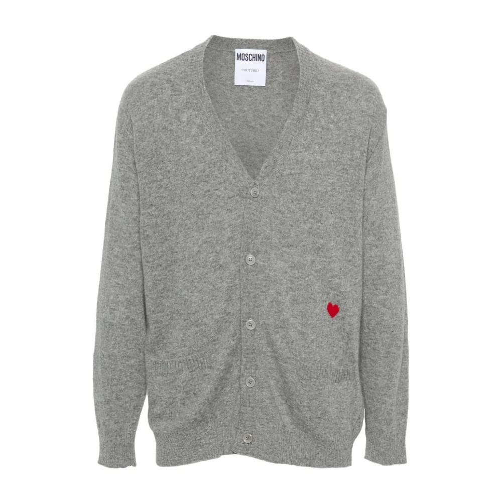 Moschino Hartmotief Trui Grijs Gray Heren