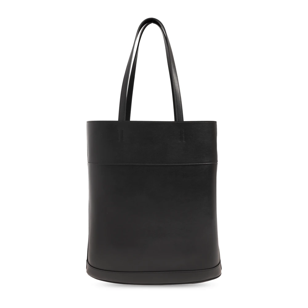 Salvatore Ferragamo Shopper tas met logo Black Dames