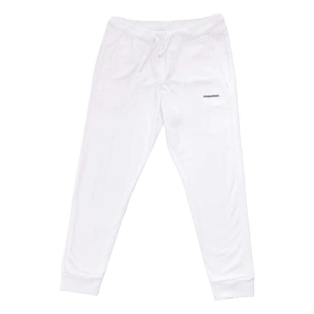 Dsquared2 Barn sweatpants - Regular Fit - Vit White, Pojke