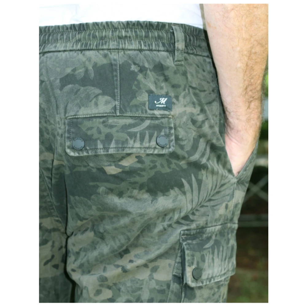 Mason's Bedrukte Chile Cargo Broek Green Heren