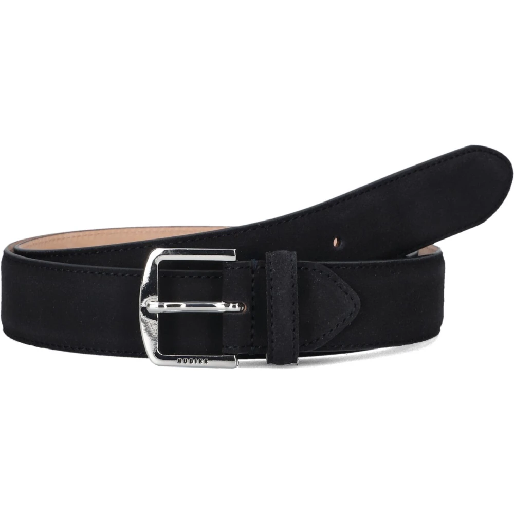 Nubikk Blauw Suède James Riem Blue Heren