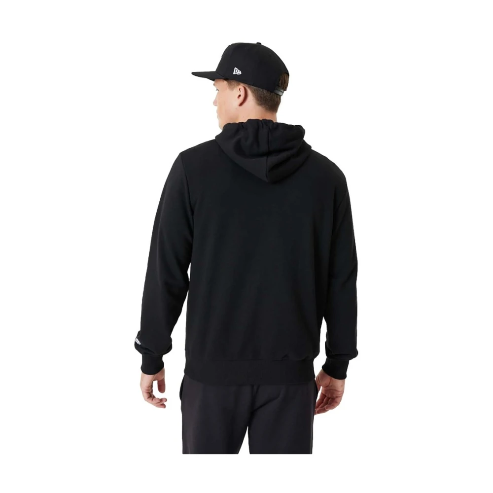 new era Zwarte Bulls Team Logo Hoodie Black Heren