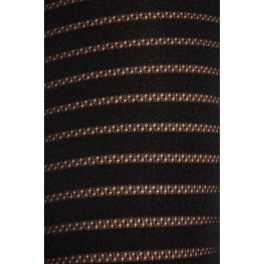 Alaïa Doorzichtige leggings Black Dames