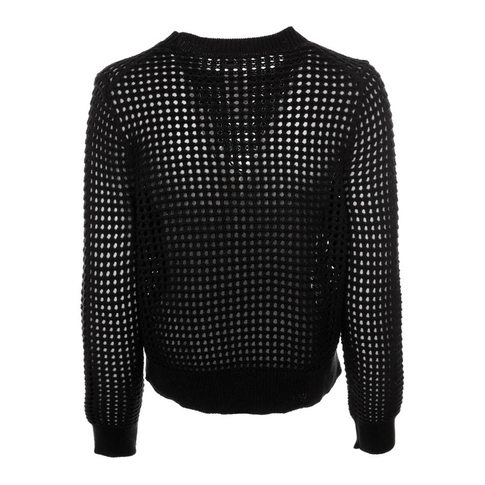 Levi's Superbloom Crochet Sweater Black Dames