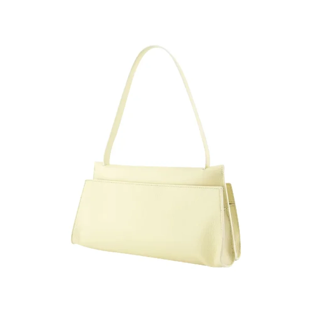 Elleme Leather handbags Yellow Dames