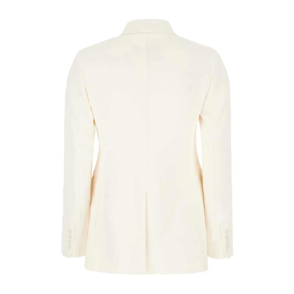 Max Mara Studio Stijlvolle Jassen en Vesten Collectie Beige Dames