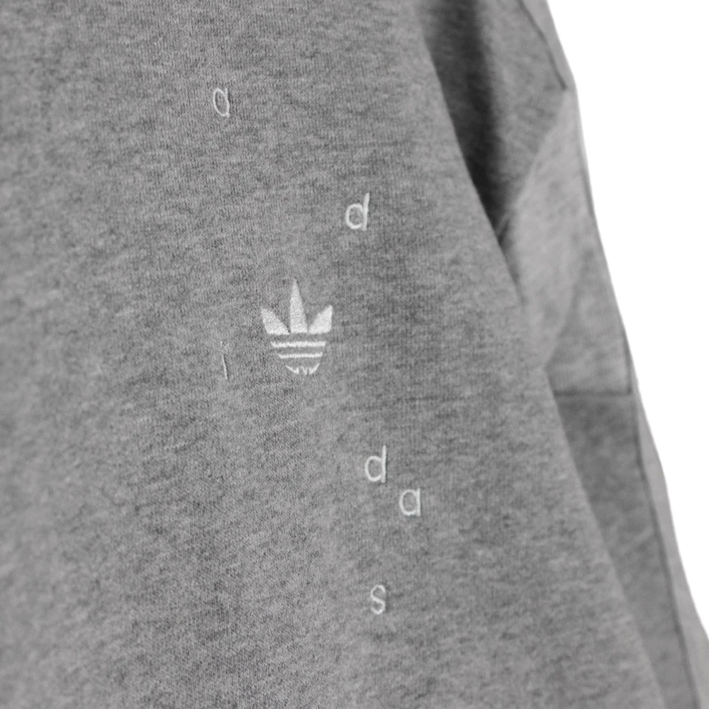 Adidas Dames Grijze Hoodie Stijlvolle Casual Kleding Gray Dames