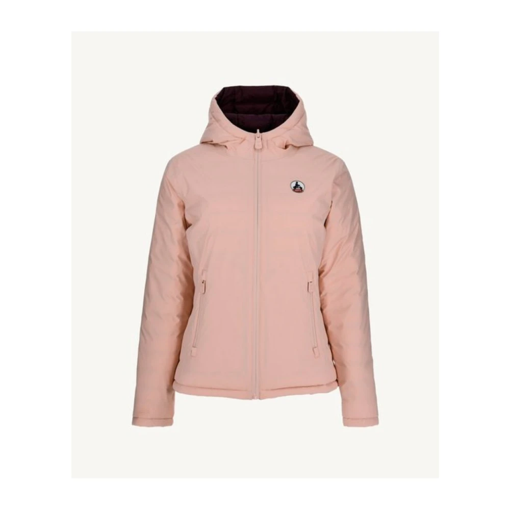 Jott Omkeerbare aansluitende Vienne-jas Rozen Pink Dames