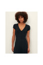 robe-midi-en-tricot-cotele-a-col-en-v