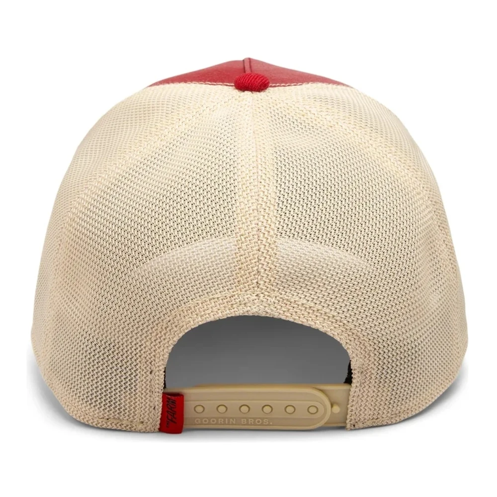 Goorin Bros Rode Razende Stier Motor Cap Red Heren