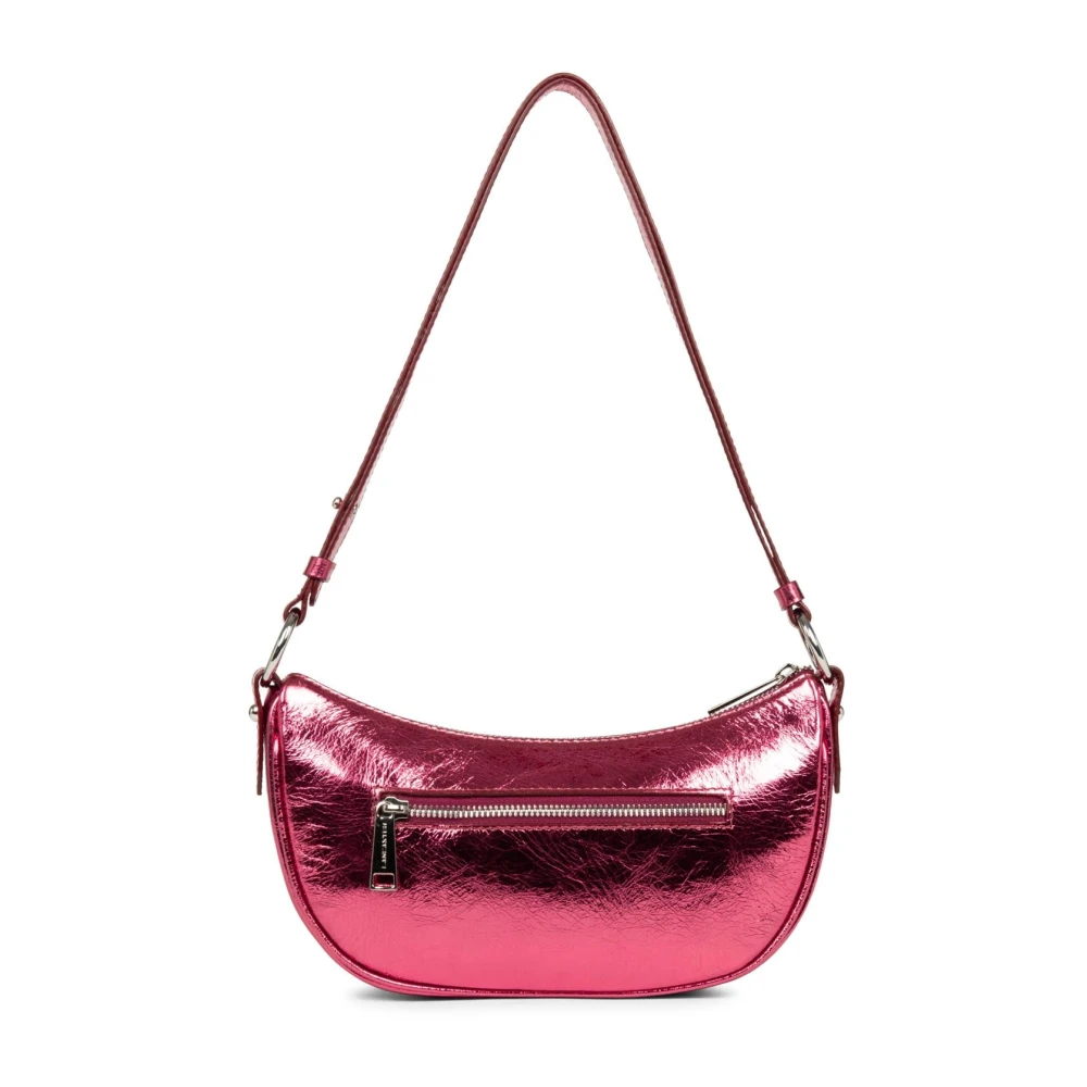Lancaster Fashion FIrenze Rits Halve Maan Tas Pink Dames