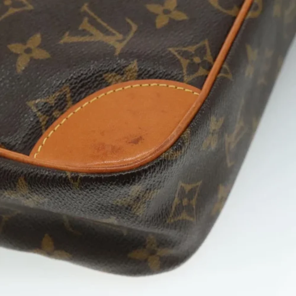 Louis Vuitton Vintage Pre-owned Canvas clutches Brown Dames
