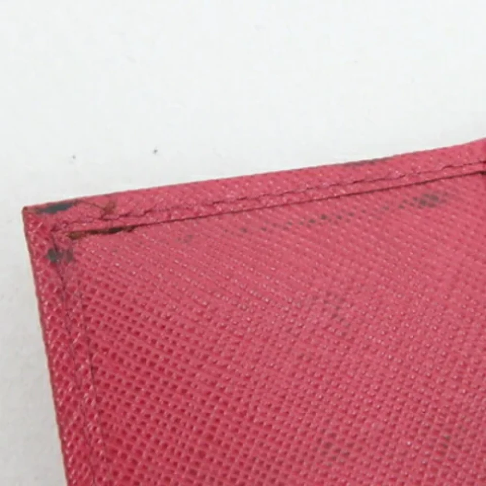 Prada Vintage Pre-owned Leather key-holders Pink Dames