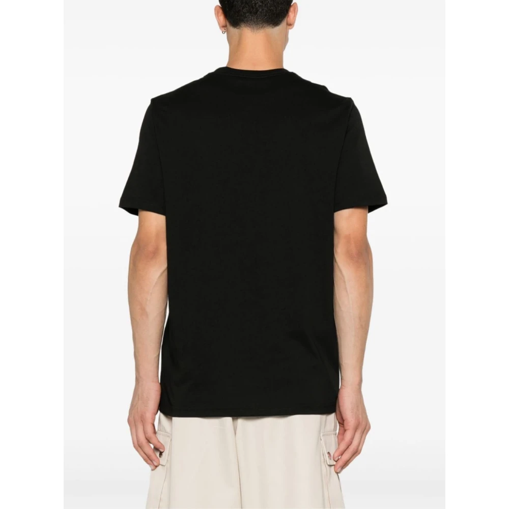 Paul Smith B&W Bike Print Crew Neck T-shirt Black Heren