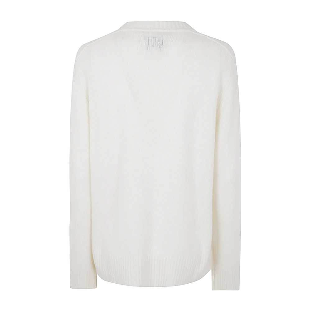 Loulou Studio Ivoor Gebreide Trui voor Vrouwen Beige Dames