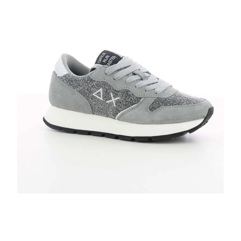 Sun68 Dameschoenen Zilver Glitter Gray Dames