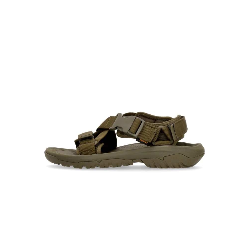Teva Green Flat Sandals, Male, 11 1/2 Uk, Quick Dry Outdoor Sandal Dark Olive