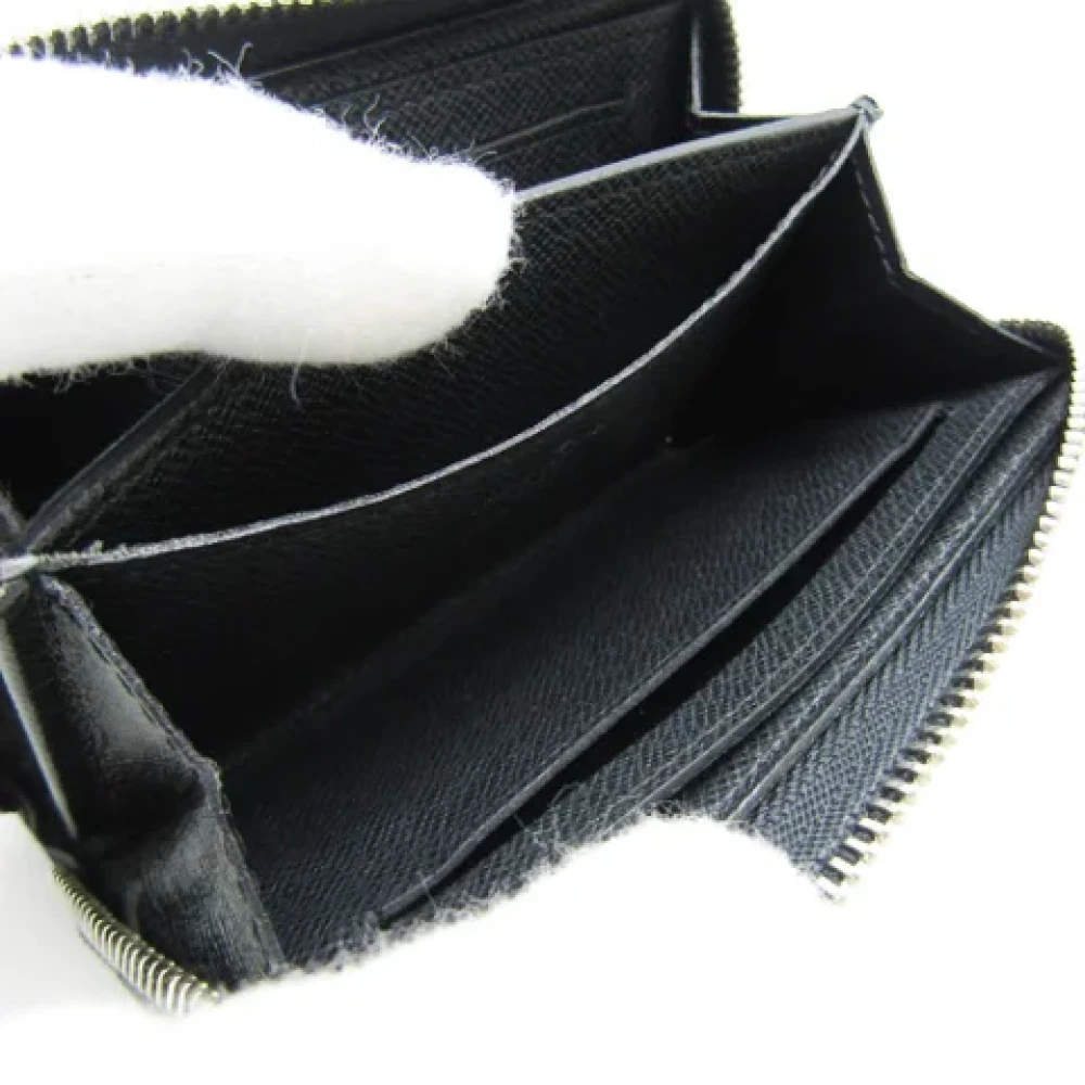 Louis Vuitton Vintage Pre-owned Leather wallets Black Dames