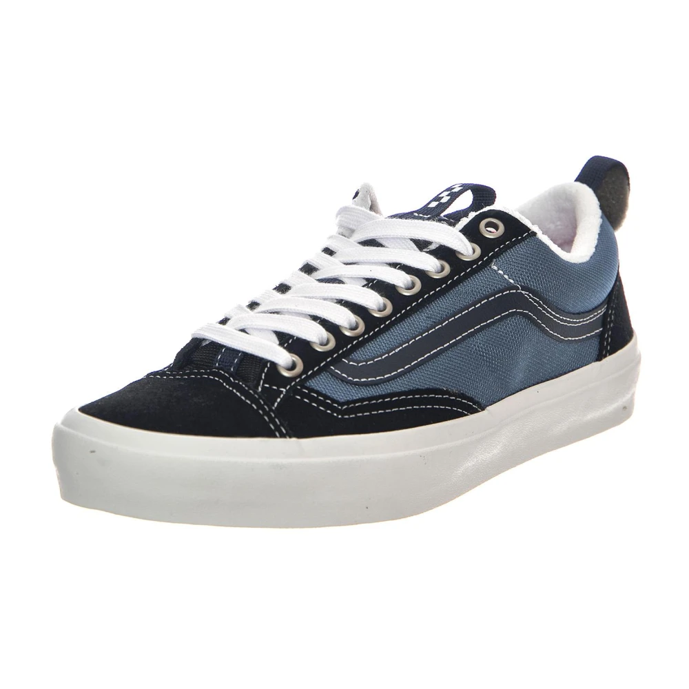 Vans Canvas en leren sneakers met laag profiel Heren Schoenen Blauw