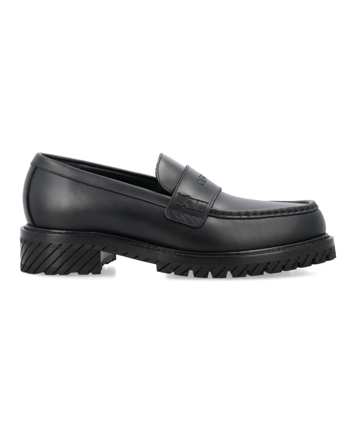 black-military-loafers-with-signature-sole