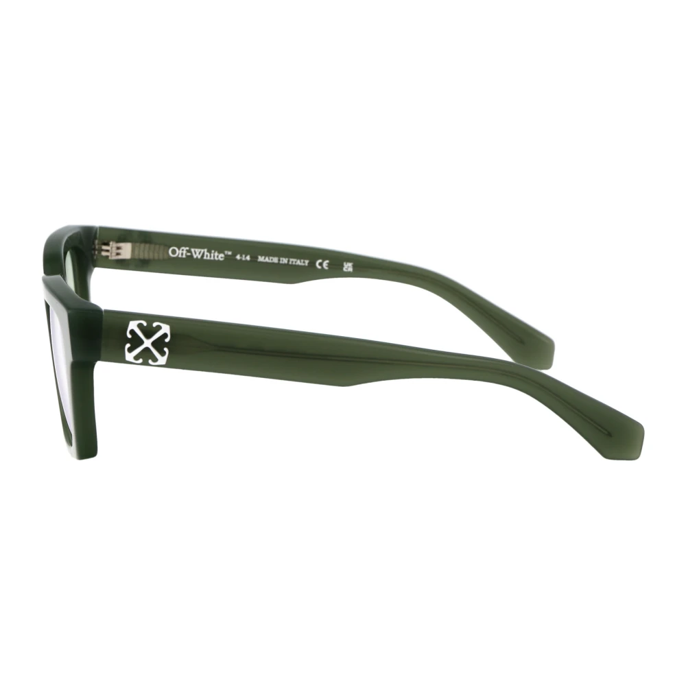 Off White Stijlvolle Optical Style 72 Bril Green Unisex