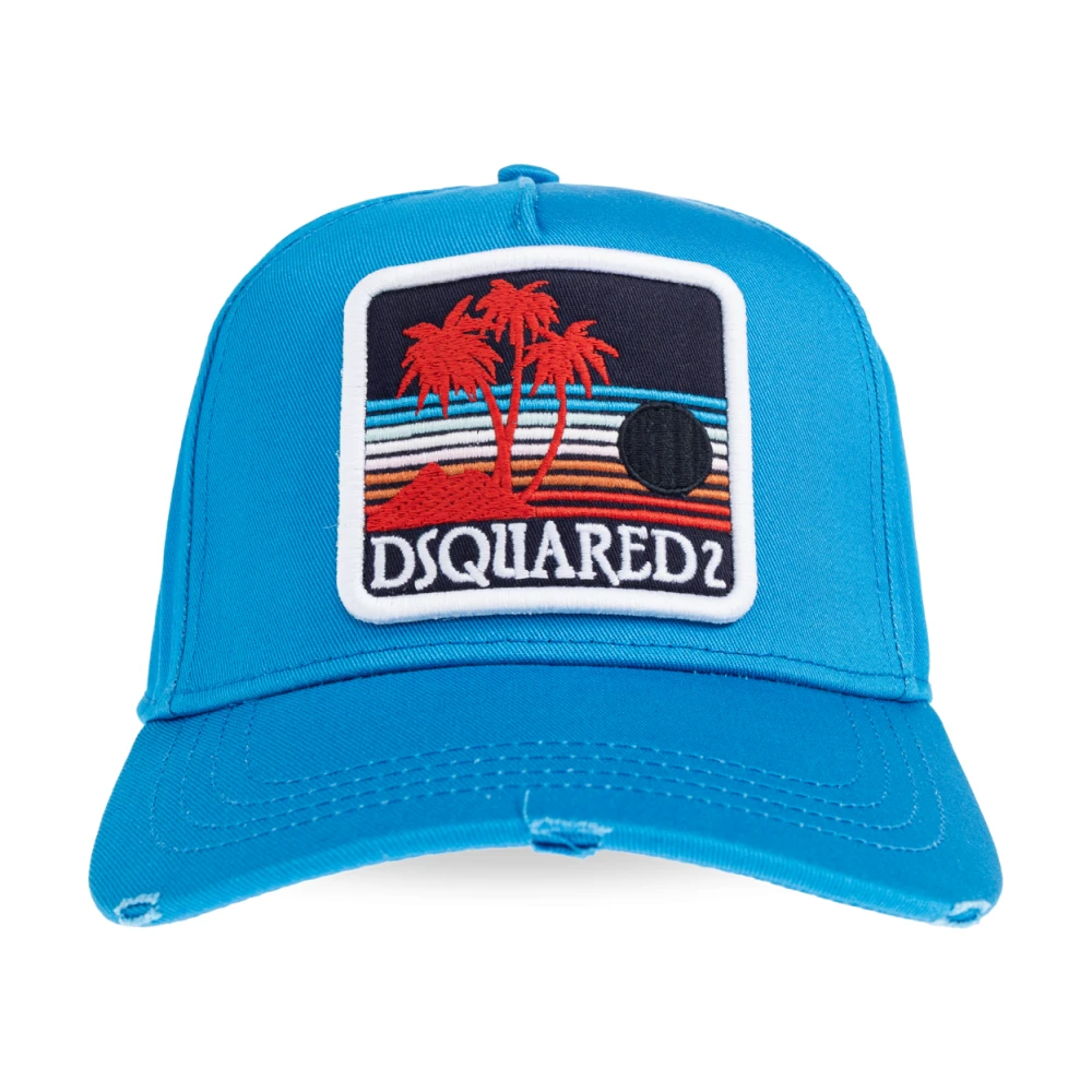 Dsquared2 Uomo Blu - Baseball Cap - Accessories - One Size
