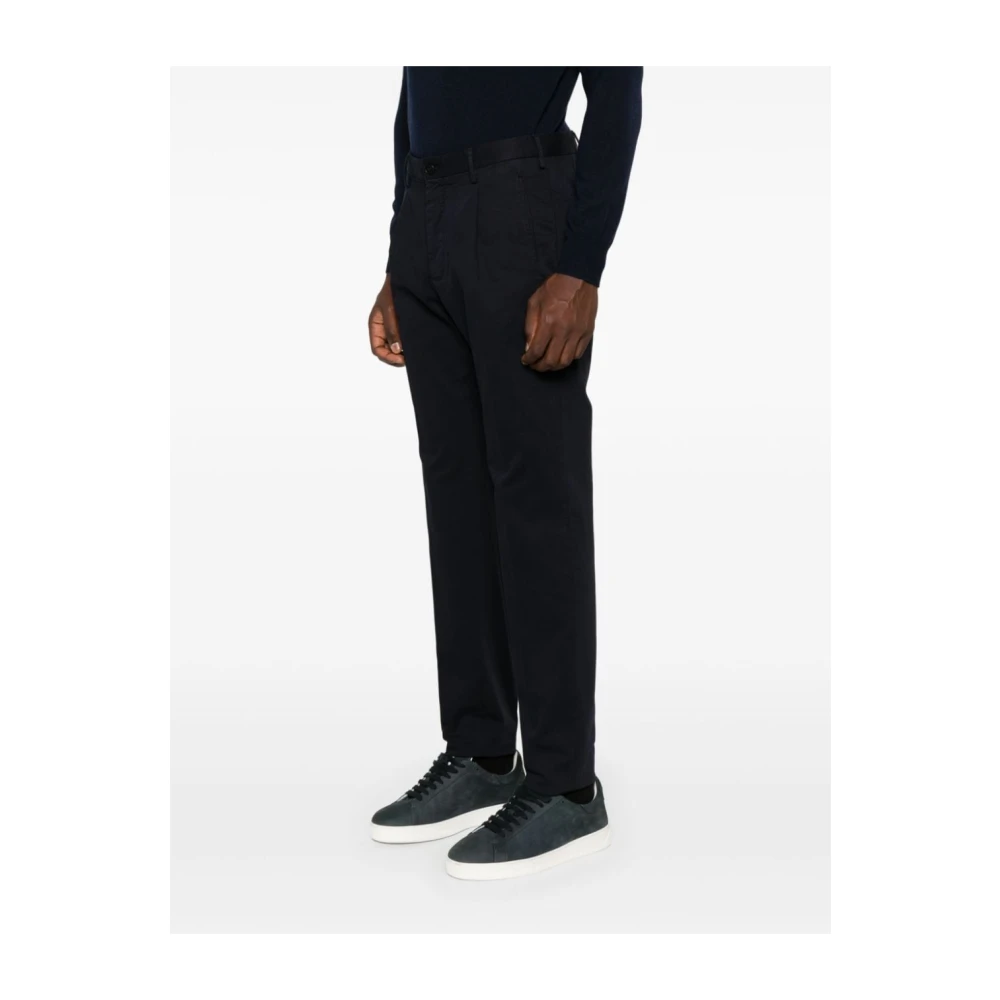 Incotex Blauwe Broek voor Mannen Blue Heren