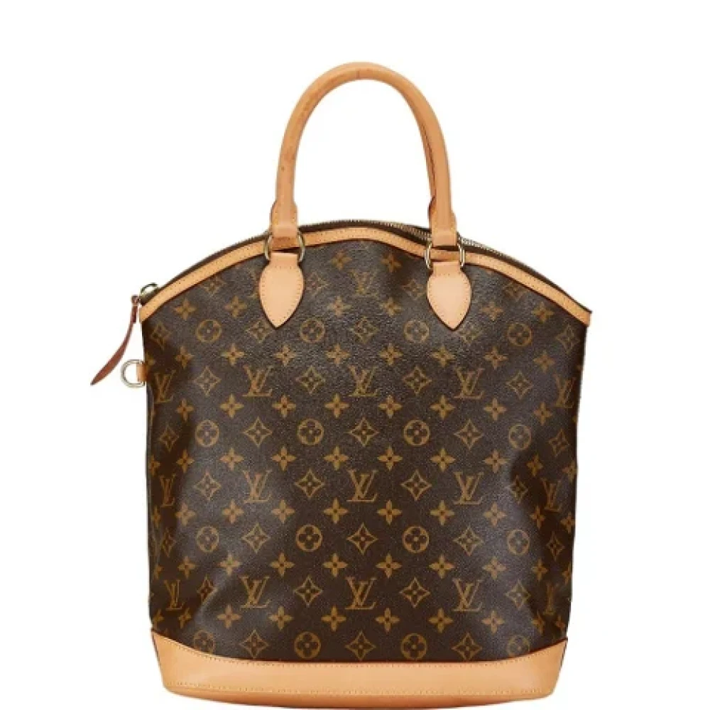 Louis Vuitton Vintage Pre-owned Plastic louis-vuitton-bags Brown Dames