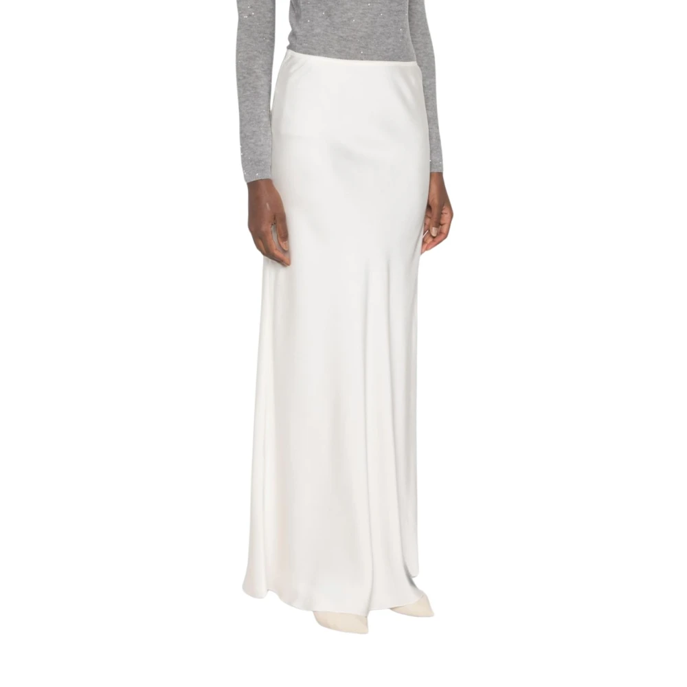 Fabiana Filippi , Maxi Skirts, Female, White, L, Skirts White - Image 2