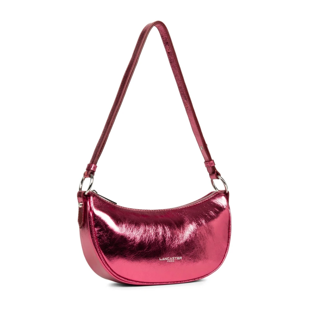 Lancaster Fashion FIrenze Rits Halve Maan Tas Pink Dames