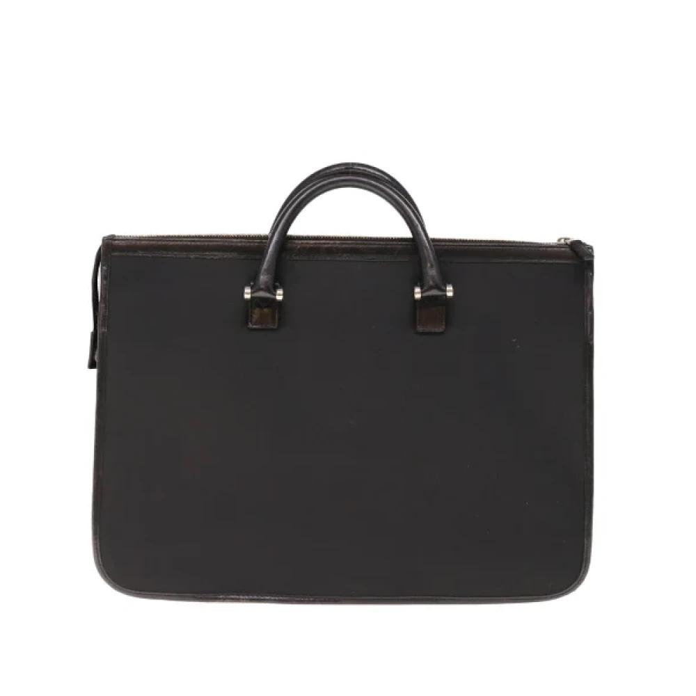 Burberry Vintage Pre-owned Nylon handbags Black Dames