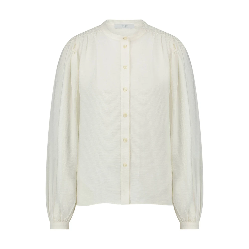 By-Bar Lange Mouw Olan Blouse Beige Dames