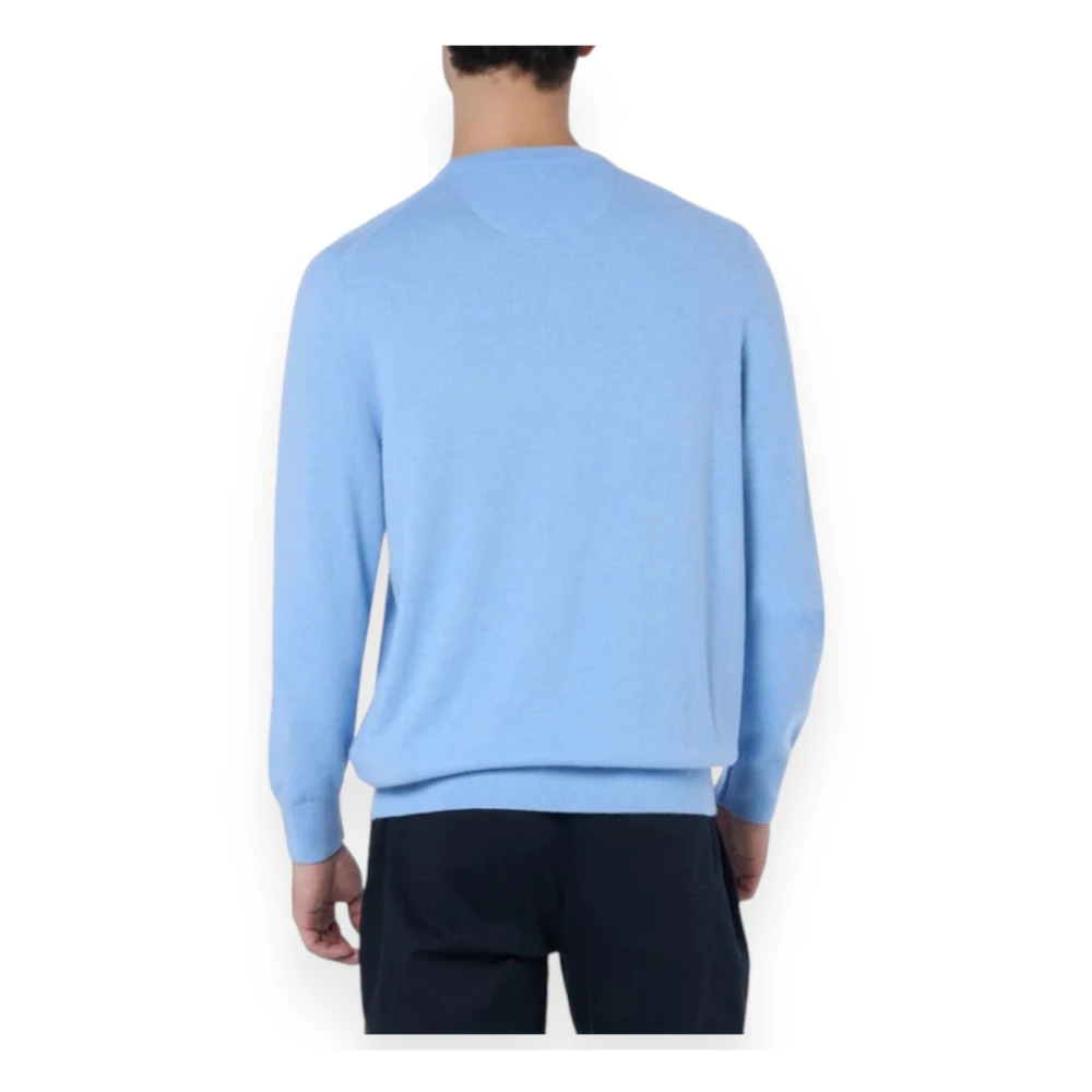MC2 Saint Barth Regent Blend Sweater Blue Heren