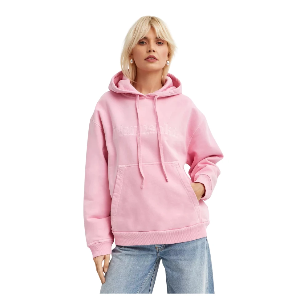 Nanushka Women's Pink Merrit Jacket - Hoodies - M - Sweatshirts & Hoodies