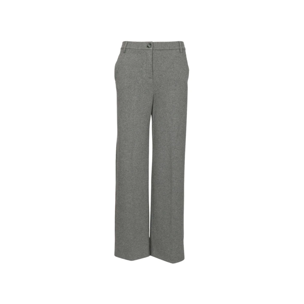 Max Mara Grå Vida Byxor