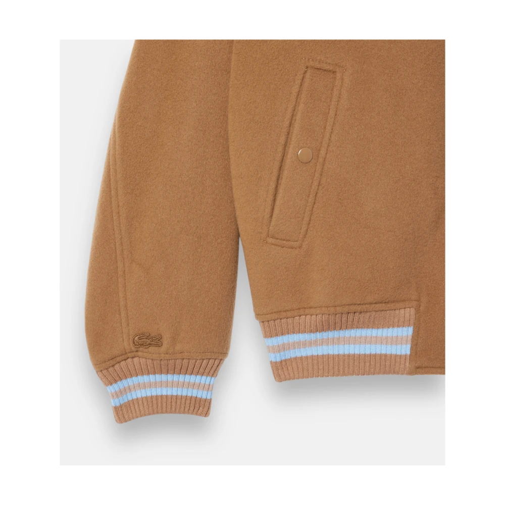 Lacoste Krokodil Badge Wol Teddy Jack Brown Heren