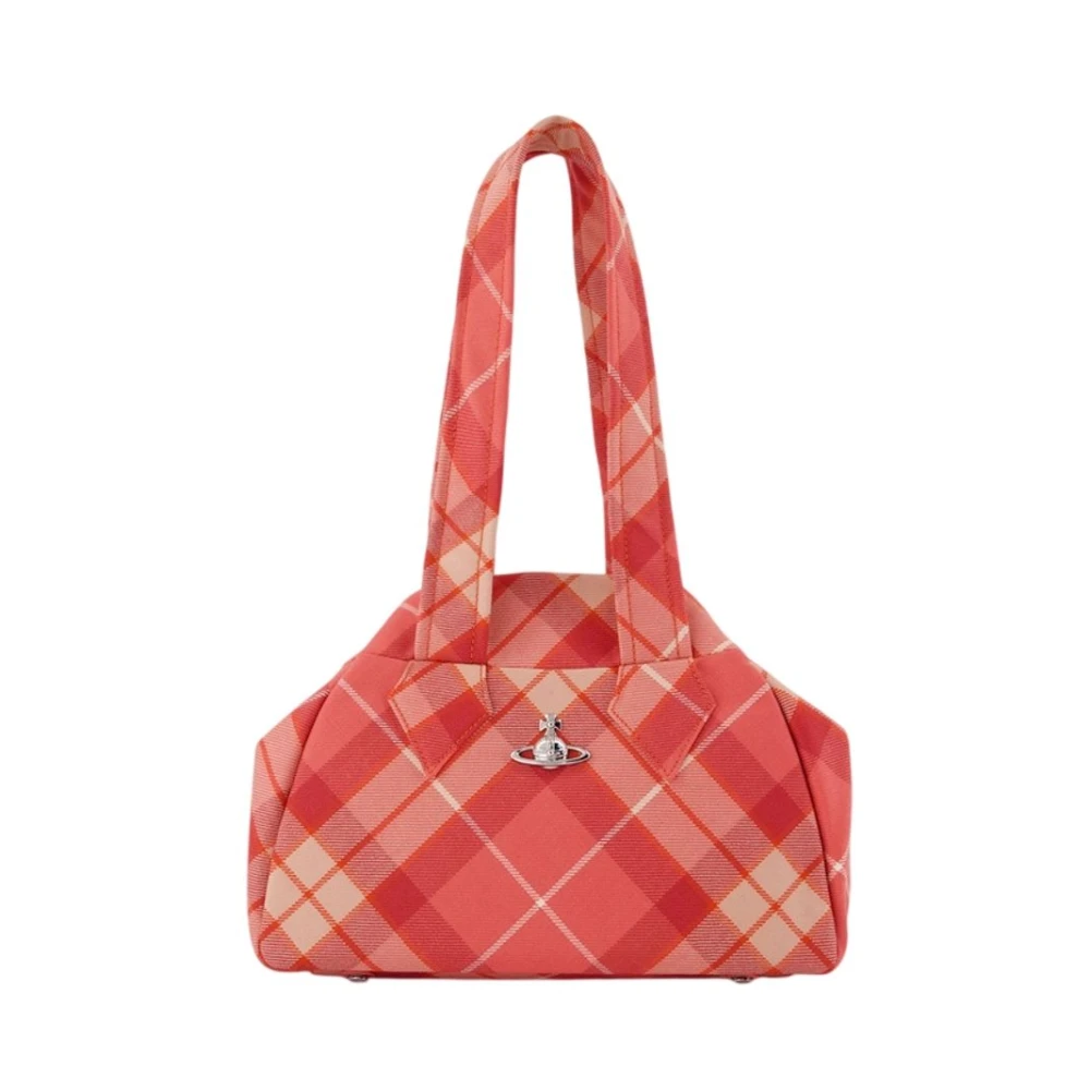 Vivienne Westwood Yasmine Medium Archive Handbag - Female - Shoulder Bags - Pink - One Size - Bags