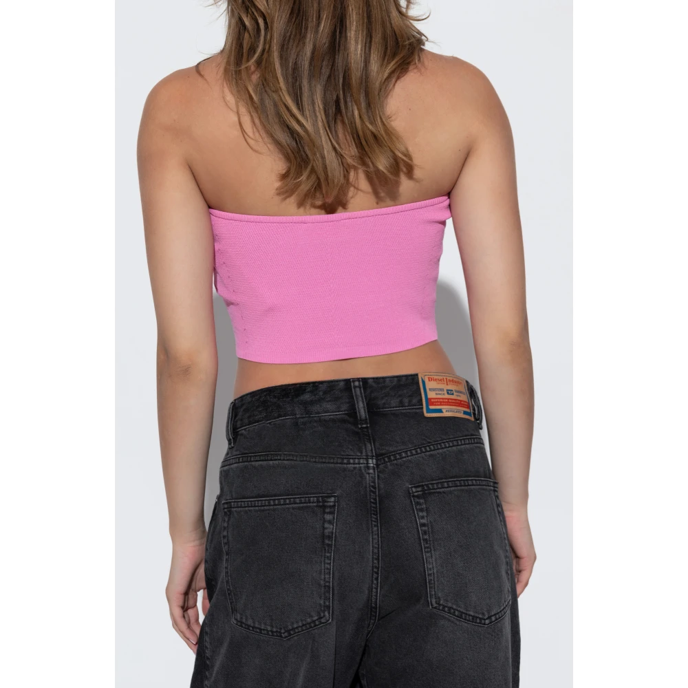 Diesel Top `M-Clarksvillex` Pink Dames