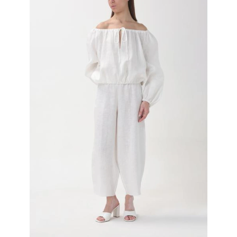 Liviana Conti Witte Broek White Dames