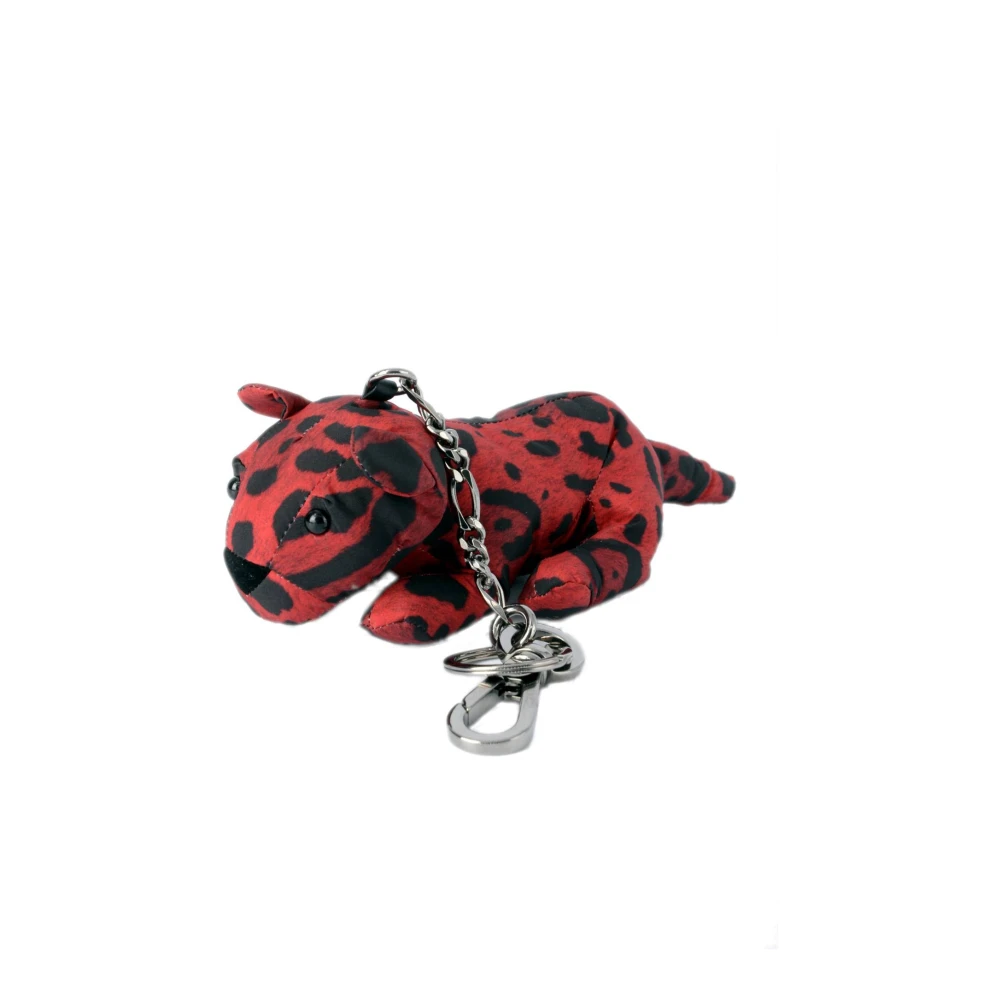 Dolce & Gabbana Honden Sleutelhouder voor Mannen Red Heren