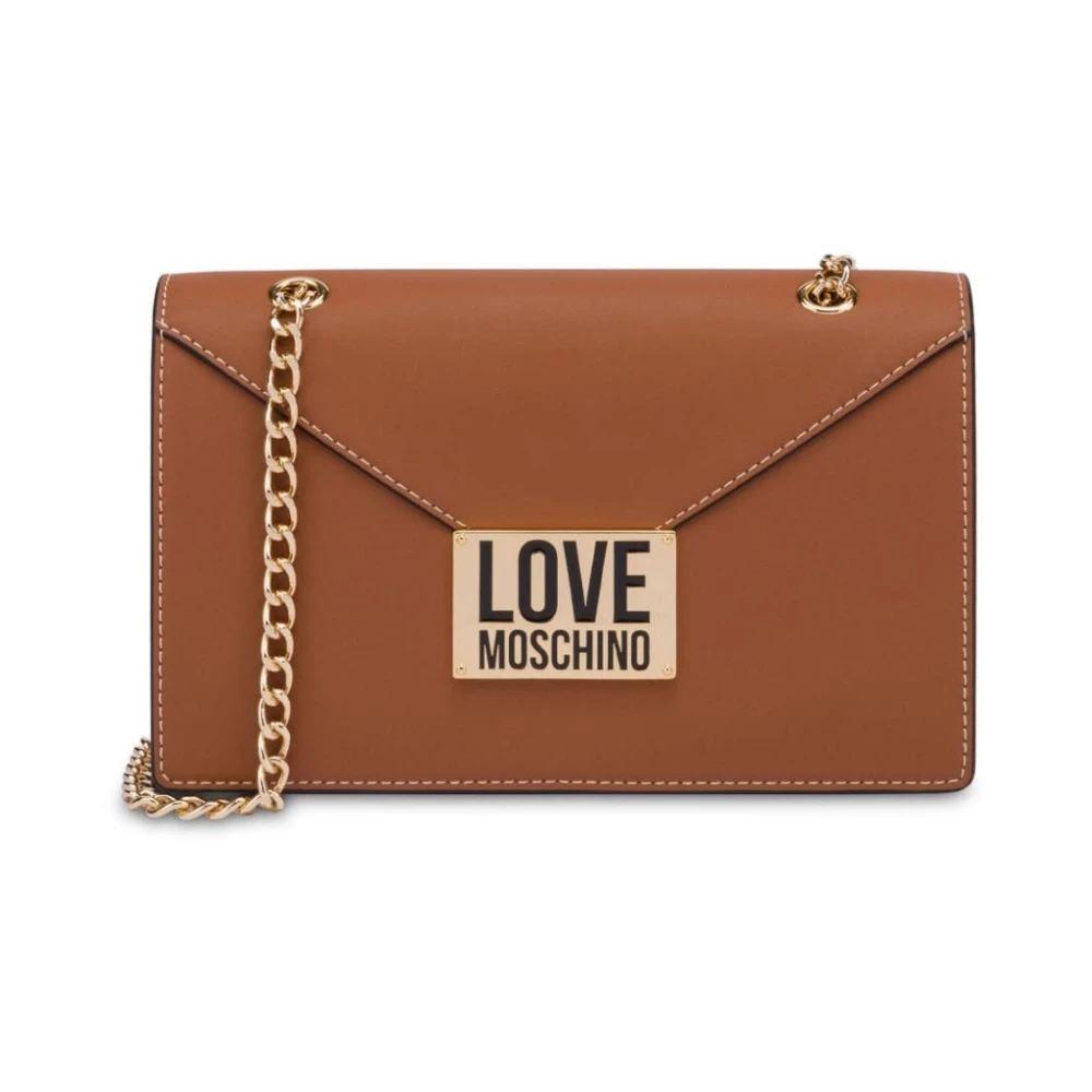 Love Moschino Bruine Tassen voor Stijlvolle Fashionista's Brown Dames
