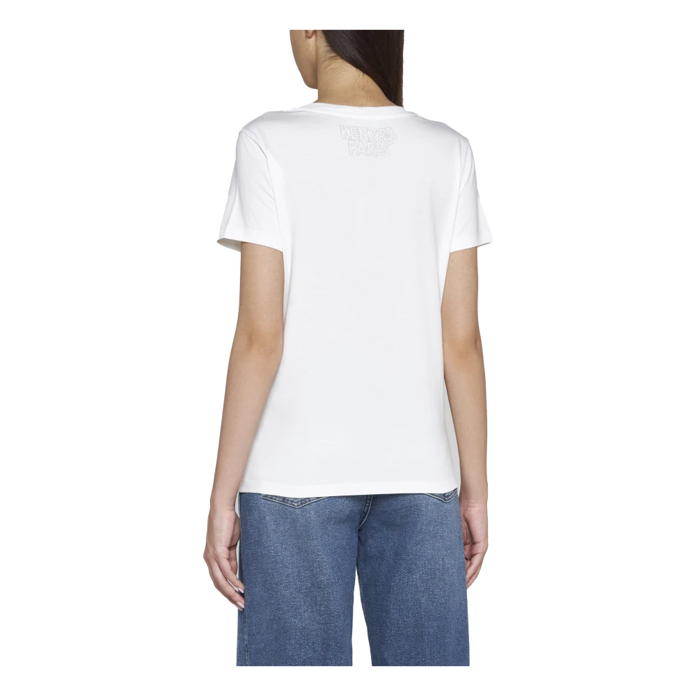 Kenzo Beige T-shirts en Polos White Dames