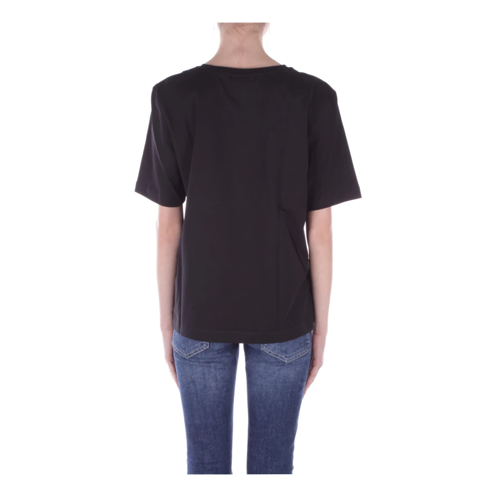Lacoste T-Shirts Black Dames