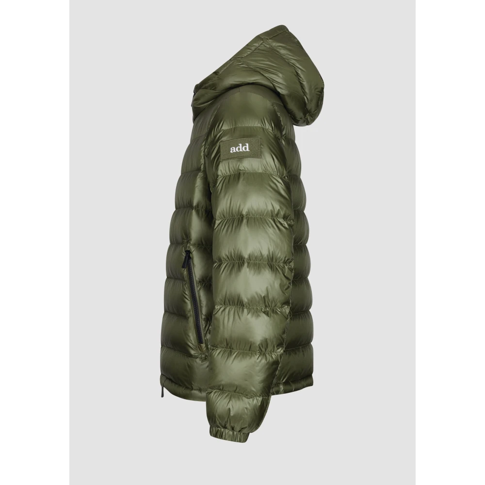 add Bomber IN Glanzend Nylon Green Heren