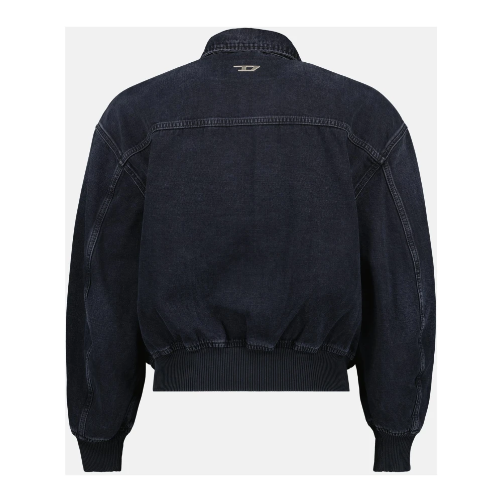 Diesel Korte Jean Bomberjack Black Dames
