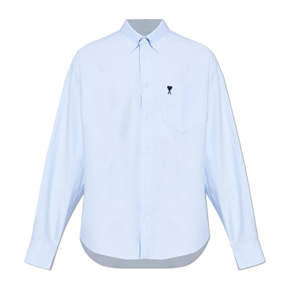 Ami Paris Uomo Blu Magliette, Xl, New,