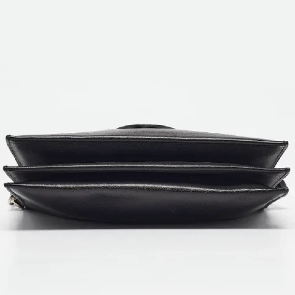 Ralph Lauren Pre-owned Leather shoulder-bags Black Dames