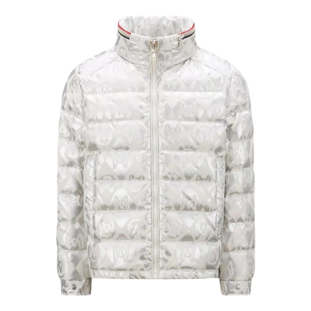 Moncler Barn Vit Bourne Pufferjacka White, Unisex