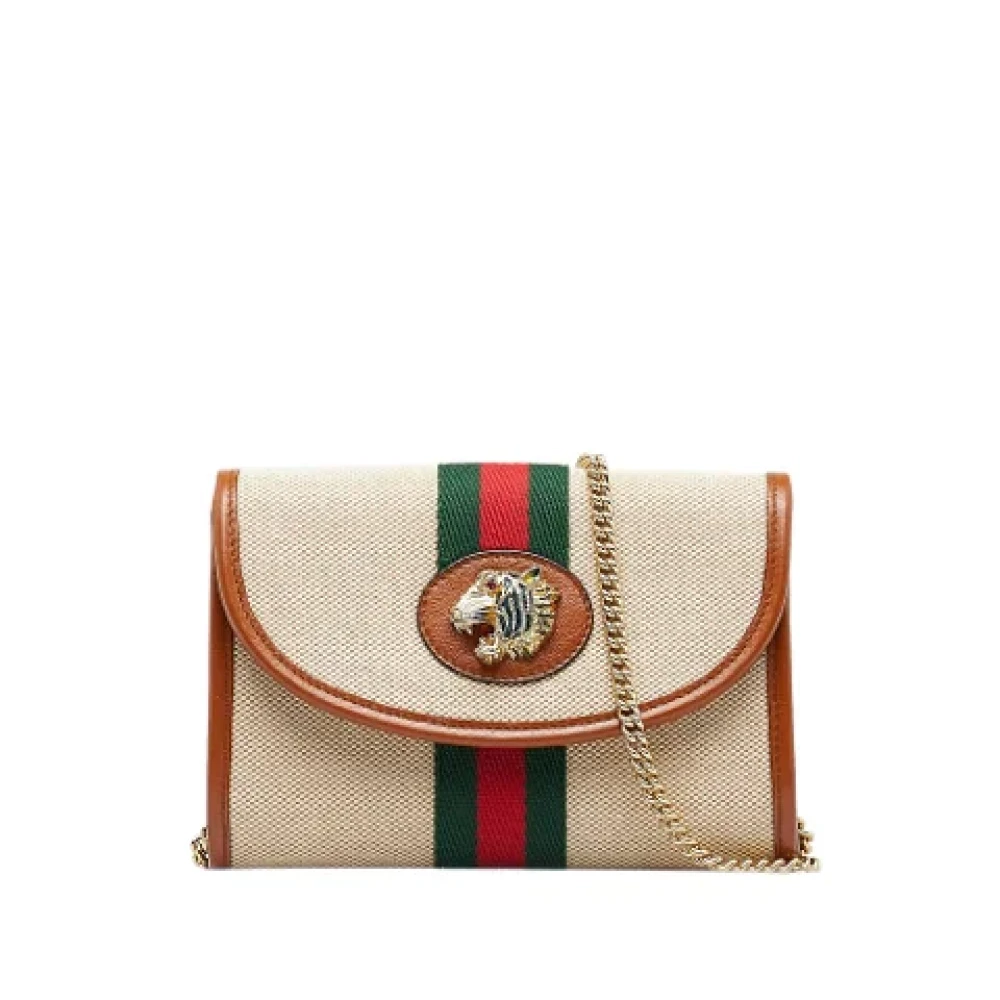 Gucci Vintage Pre-owned Fabric shoulder-bags Multicolor Dames