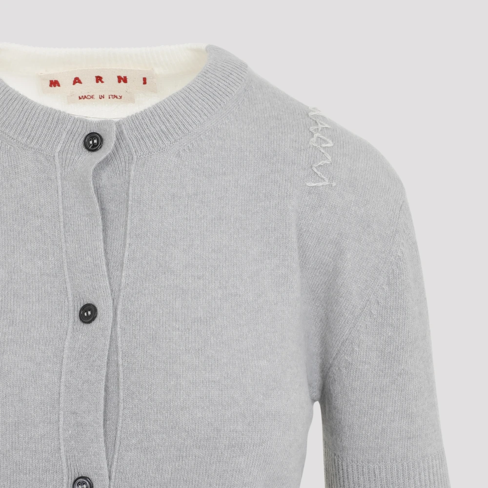 Marni Stijlvol Natrium Cardigan Gray Dames